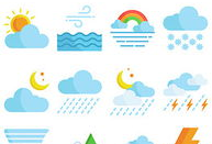 天气预报漫画,天气预报中的天气奇遇